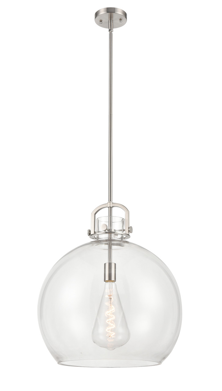 INNOVATIONS 410-1SL-SN-G410-18CL Newton Sphere 1 18 inch Multi Pendant Satin Nickel