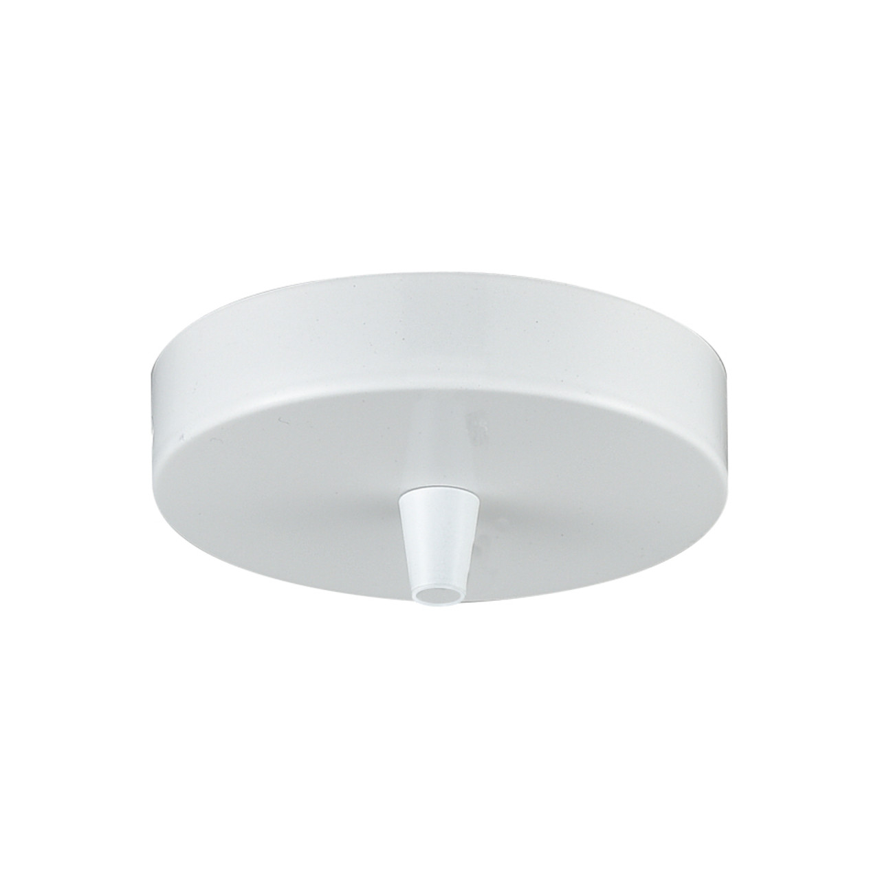 INNOVATIONS 100-W Single Port Round Canopy & Hardware White