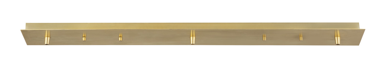 INNOVATIONS 123-SG 5 Light Rectangular Multi Port Canopy Satin Gold