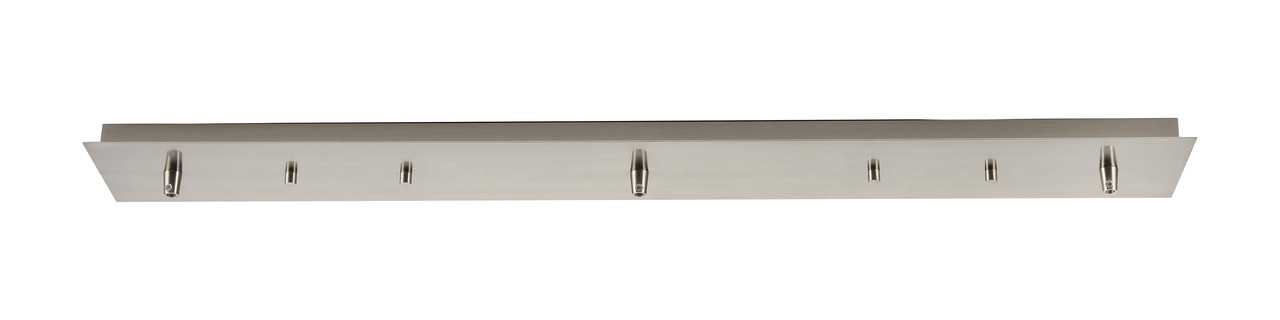INNOVATIONS 123-SN 5 Light Rectangular Multi Port Canopy Satin Nickel