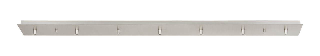 INNOVATIONS 127-PN 7 Light Rectangular Multi Port Canopy Polished Nickel