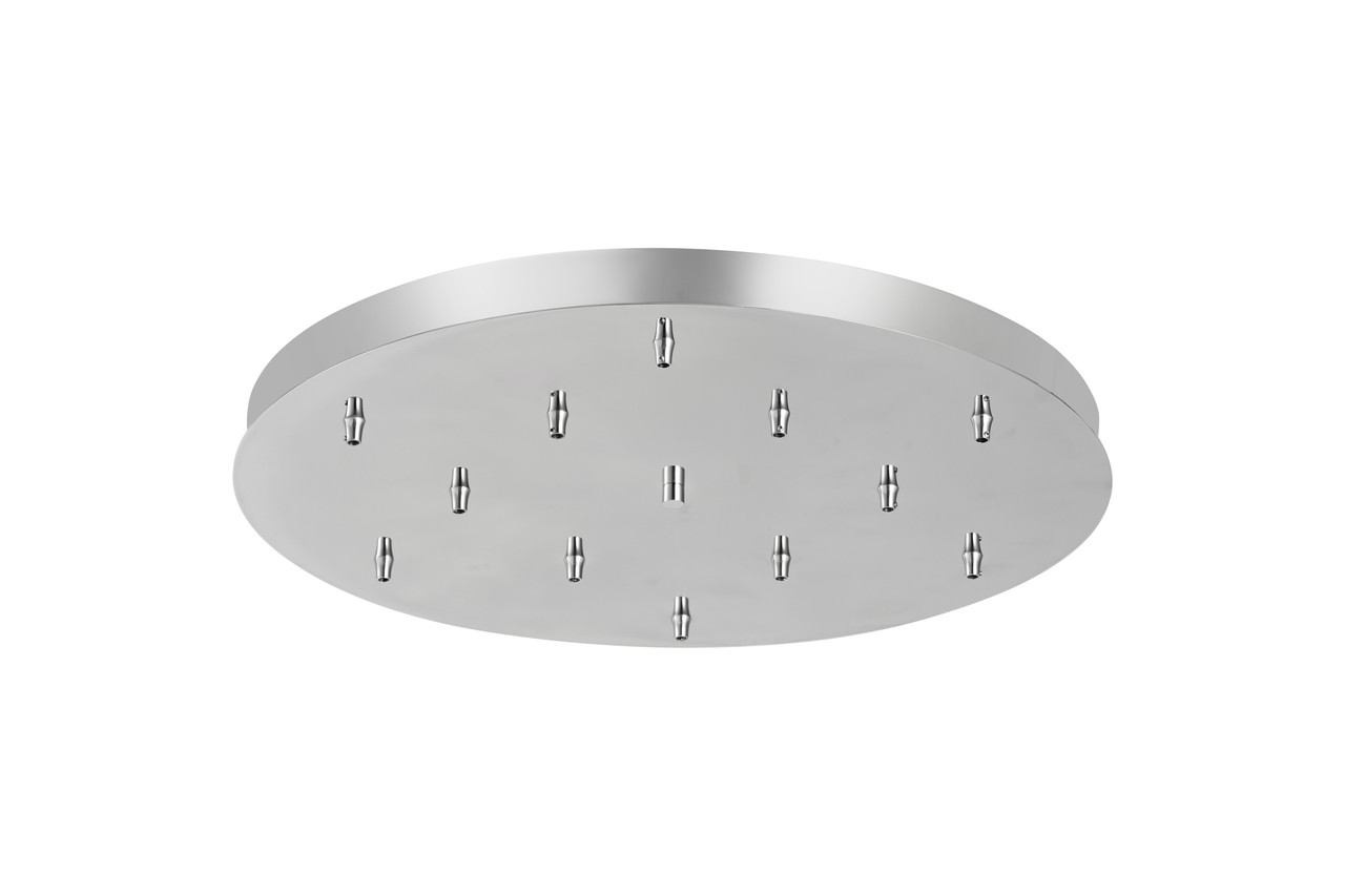 INNOVATIONS 126-PC 9 Light Round Multi Port Canopy Polished Chrome