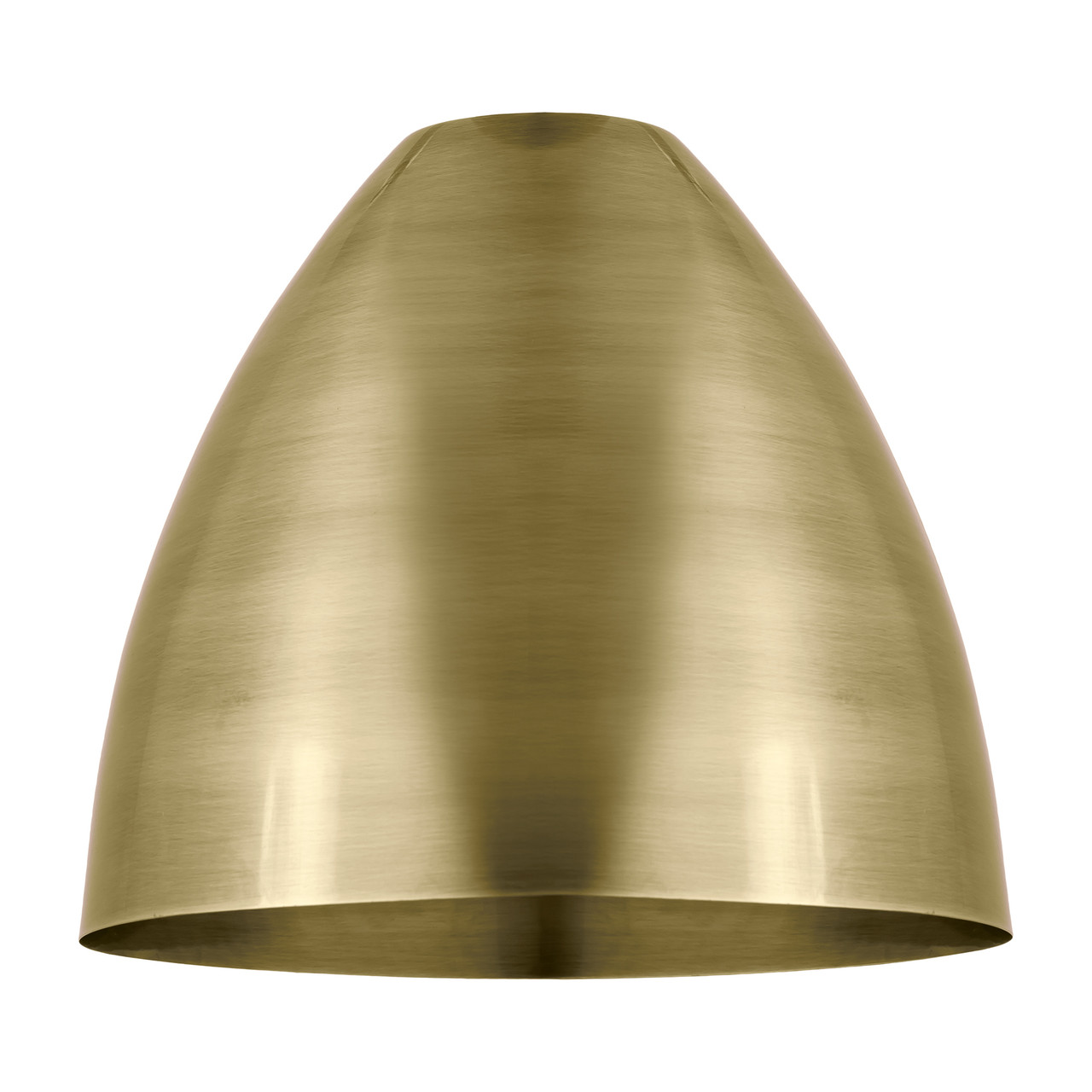 INNOVATIONS MBD-12-AB Metal Bristol Light 12 inch Antique Brass Metal Shade
