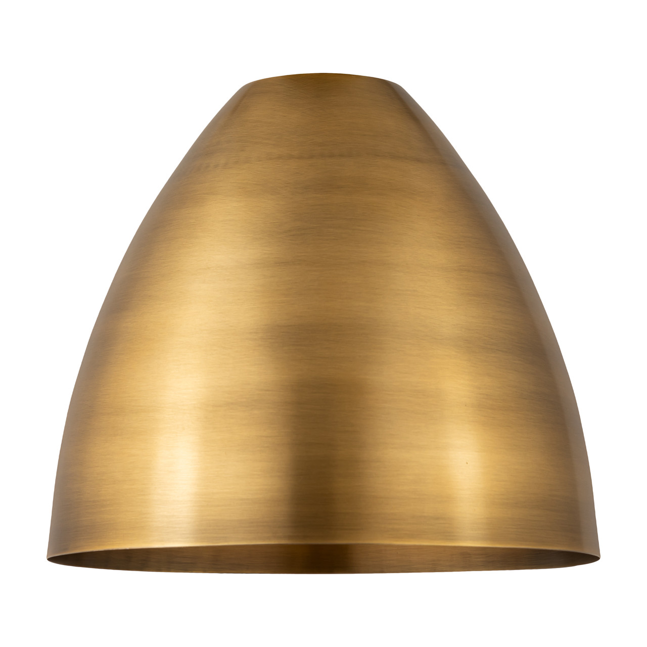 INNOVATIONS MBD-12-BB Metal Bristol Light 12 inch Brushed Brass Metal Shade