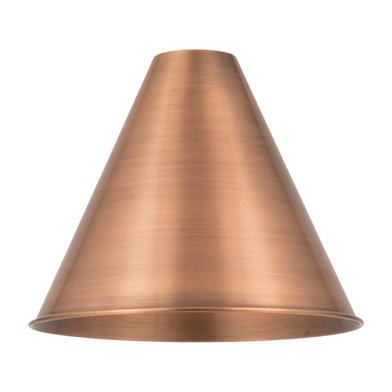 INNOVATIONS MBC-16-AC Ballston Cone Light 16 inch Antique Copper Metal Shade