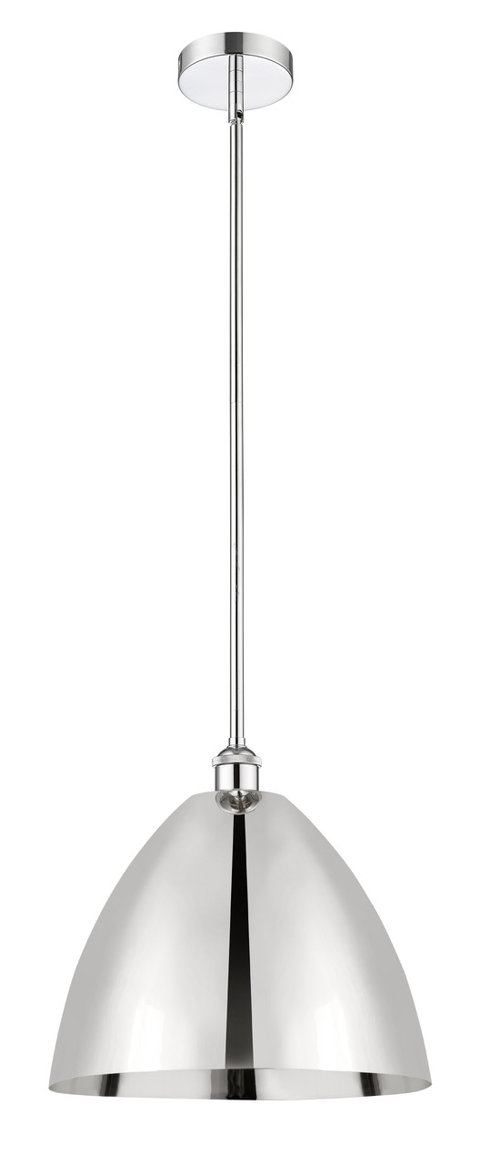 INNOVATIONS 616-1S-PC-MBD-16-PC Edison Dome 1 Light 16 inch Mini Pendant Polished Chrome