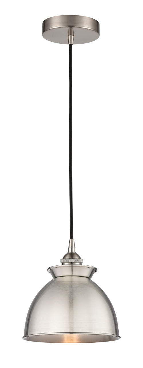 INNOVATIONS 616-1P-SN-M14-SN Adirondack 1 8.125 inch Mini Pendant Brushed Satin Nickel