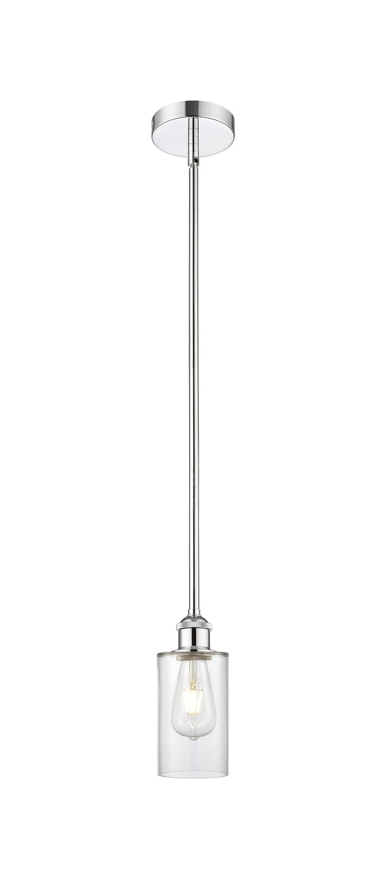 INNOVATIONS 616-1S-PC-G802 Clymer 1 Light 3.875 inch Mini Pendant Polished Chrome