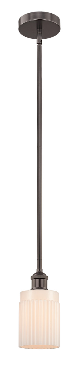 INNOVATIONS 616-1S-OB-G341 Hadley 1 Light 4.5 inch Mini Pendant Oil Rubbed Bronze