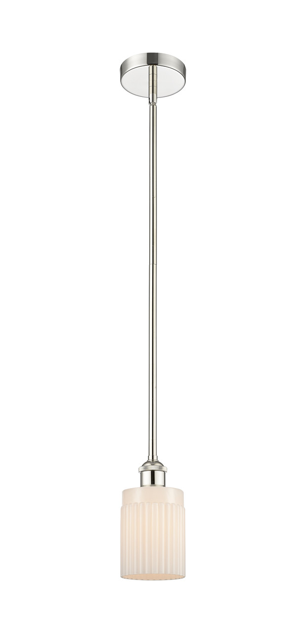 INNOVATIONS 616-1S-PN-G341 Hadley 1 Light 4.5 inch Mini Pendant Polished Nickel