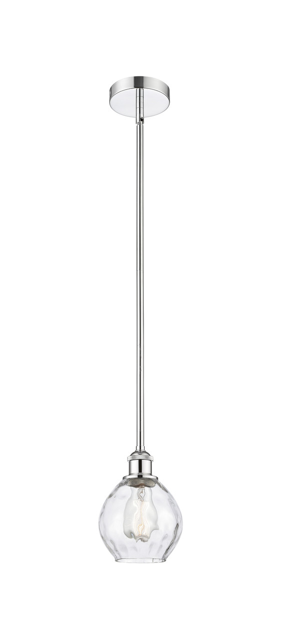 INNOVATIONS 616-1S-PC-G362 Waverly 1 Light 6 inch Mini Pendant Polished Chrome
