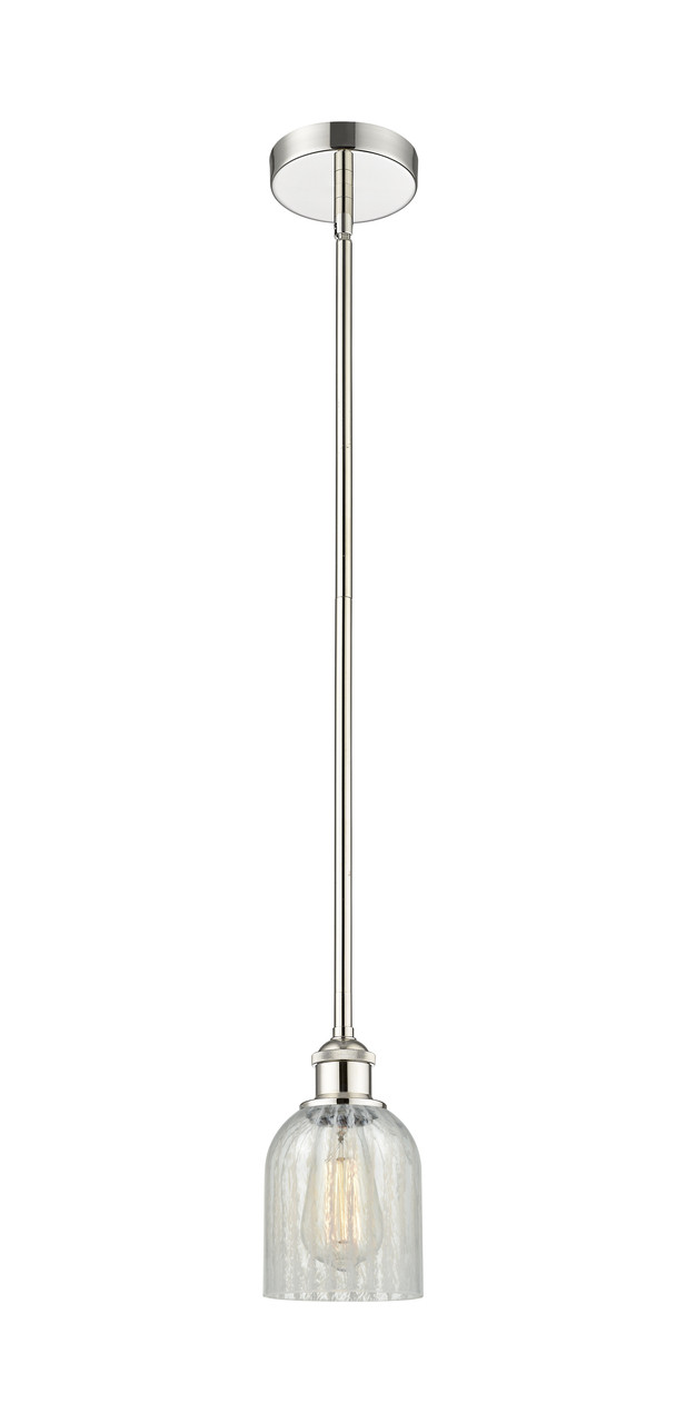 INNOVATIONS 616-1S-PN-G2511 Caledonia 1 Light 5 inch Mini Pendant Polished Nickel