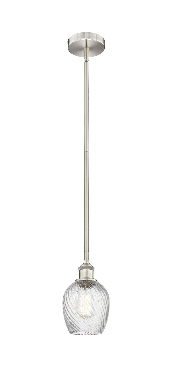 INNOVATIONS 616-1S-SN-G292 Salina 1 Light 5 inch Mini Pendant Brushed Satin Nickel