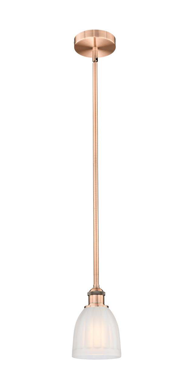 INNOVATIONS 616-1S-AC-G441 Brookfield 1 Light 5.75 inch Mini Pendant Antique Copper