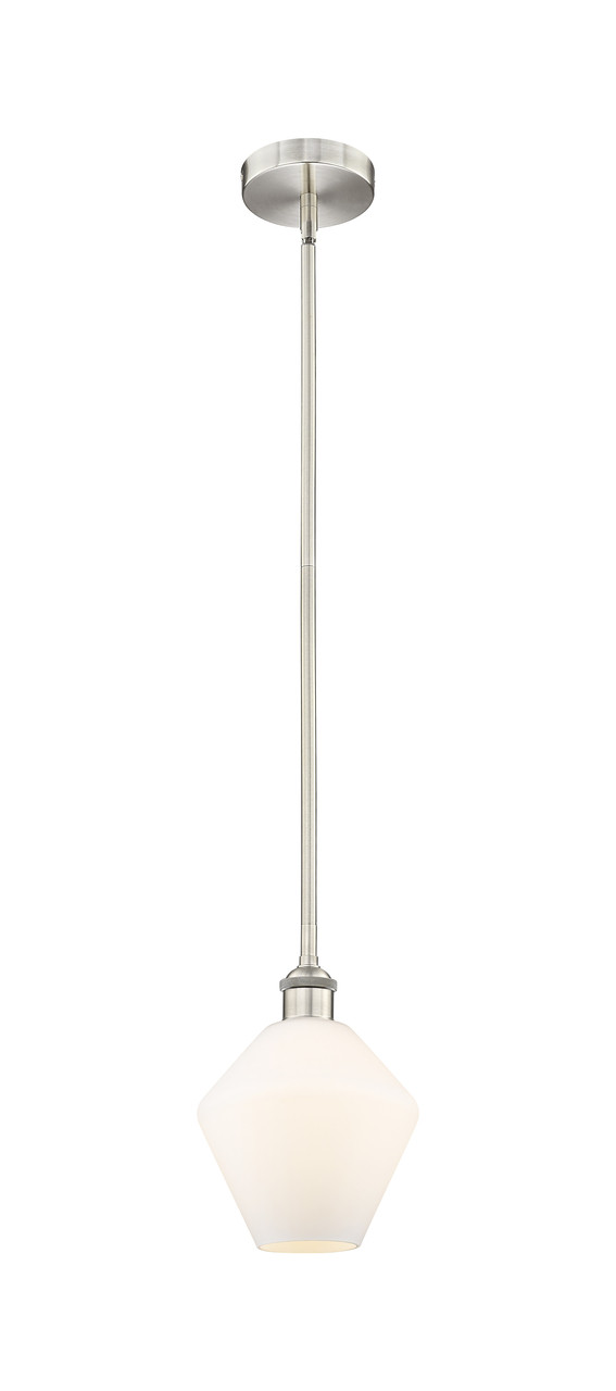 INNOVATIONS 616-1S-SN-G651-8 Cindyrella 1 Light 8 inch Mini Pendant Brushed Satin Nickel