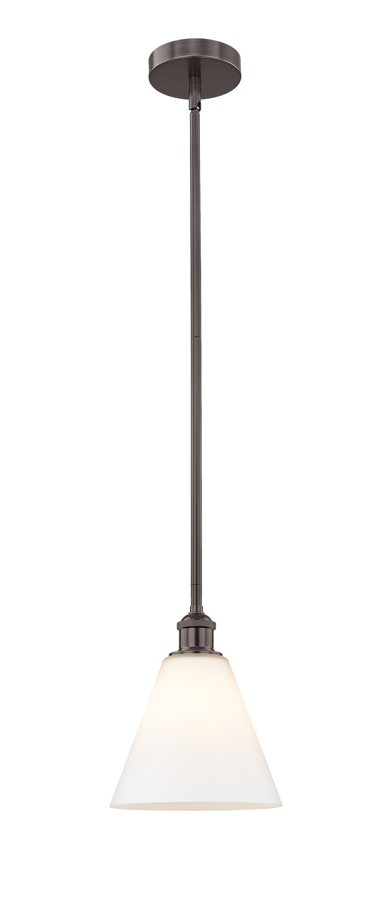 INNOVATIONS 616-1S-OB-GBC-81 Edison Cone 1 Light 8 inch Mini Pendant Oil Rubbed Bronze