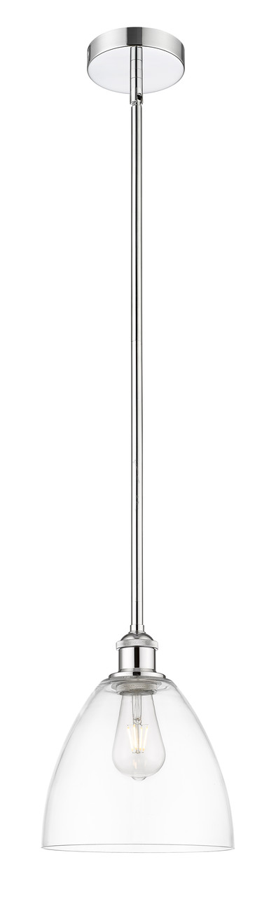 INNOVATIONS 616-1S-PC-GBD-92 Edison Dome 1 Light 9 inch Mini Pendant Polished Chrome