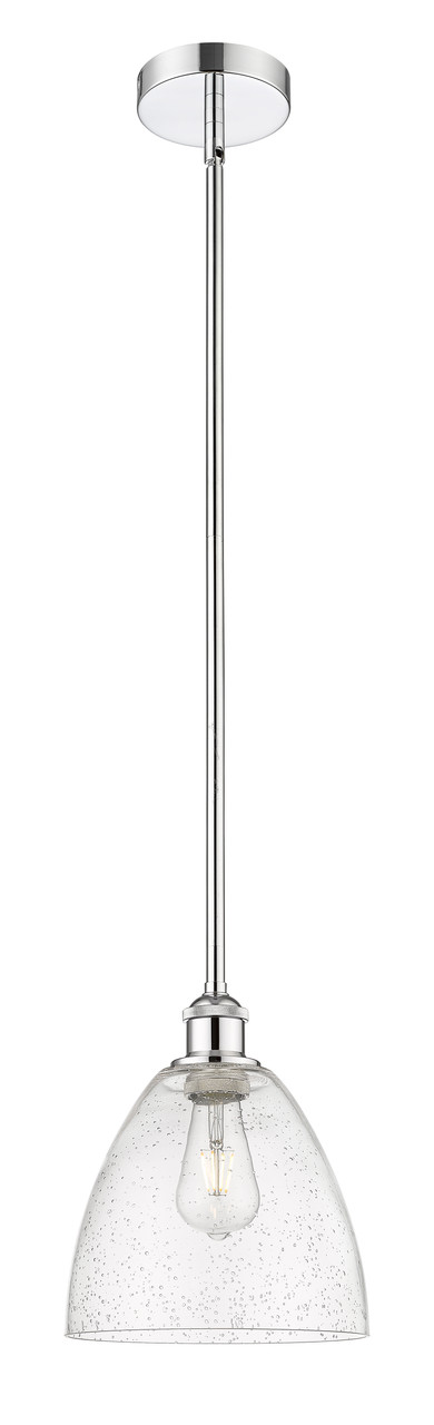 INNOVATIONS 616-1S-PC-GBD-94 Edison Dome 1 Light 9 inch Mini Pendant Polished Chrome