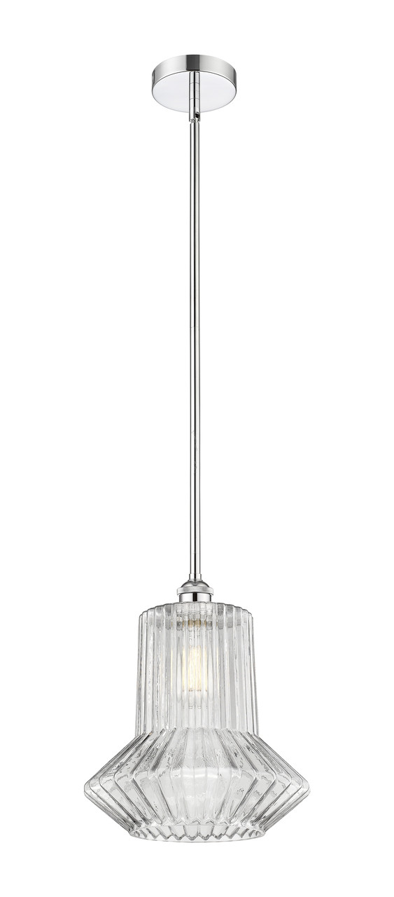 INNOVATIONS 616-1S-PC-G212 Springwater 1 Light 12 inch Mini Pendant Polished Chrome