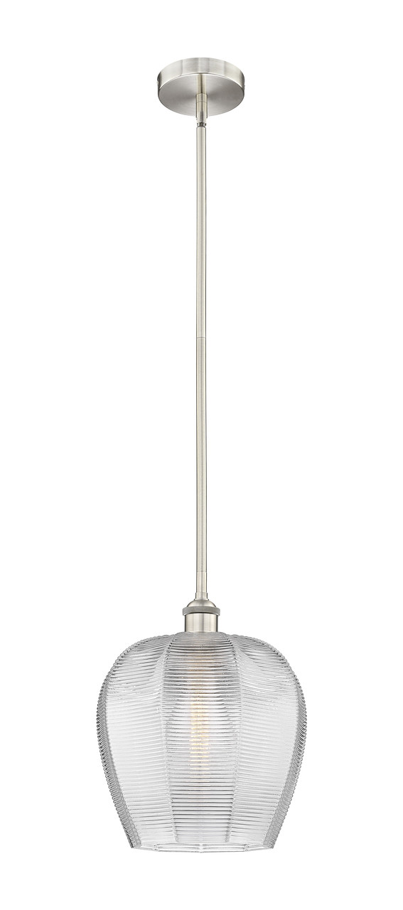 INNOVATIONS 616-1S-SN-G462-12 Norfolk 1 Light 11.75 inch Mini Pendant Brushed Satin Nickel
