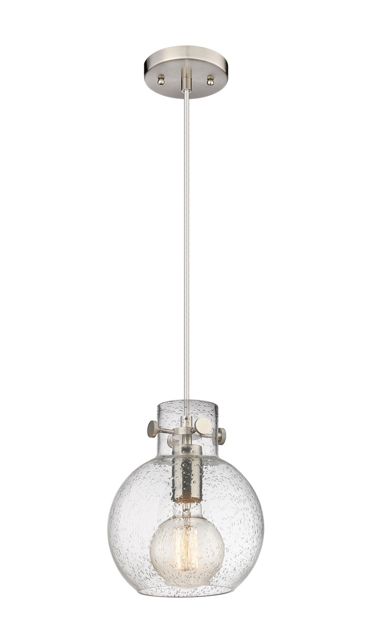 INNOVATIONS 410-1PS-SN-G410-8SDY Newton Sphere 1 8 inch Mini Pendant Brushed Satin Nickel