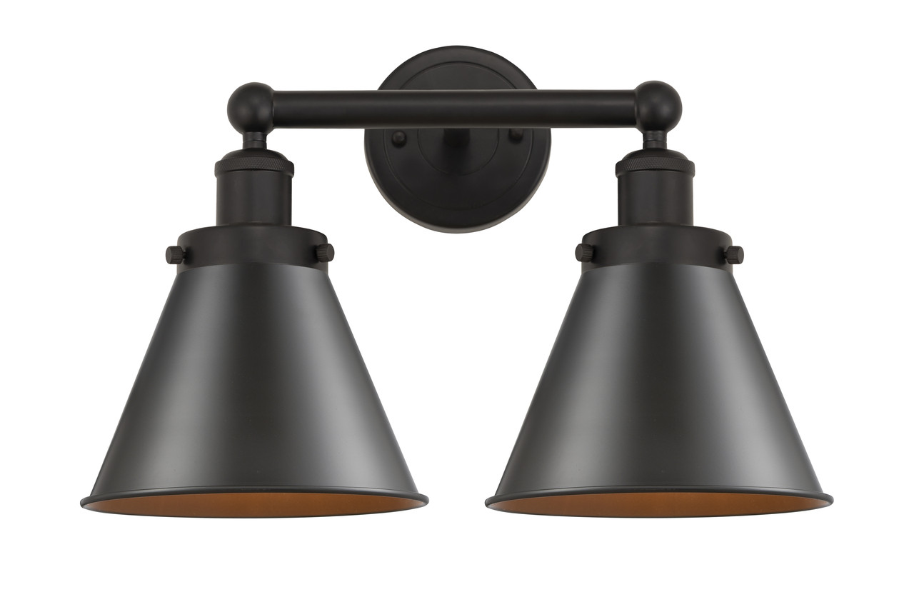INNOVATIONS 616-2W-OB-M13-OB Appalachian 2 Light Bath Vanity Light part of the Franklin Restoration Collection Oil Rubbed Bronze