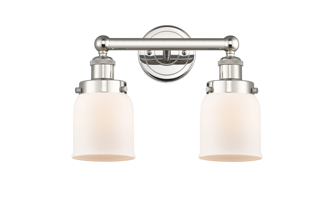 INNOVATIONS 616-2W-PN-G51 Bell 2 15.5 inch Bath Vanity Light Polished Nickel