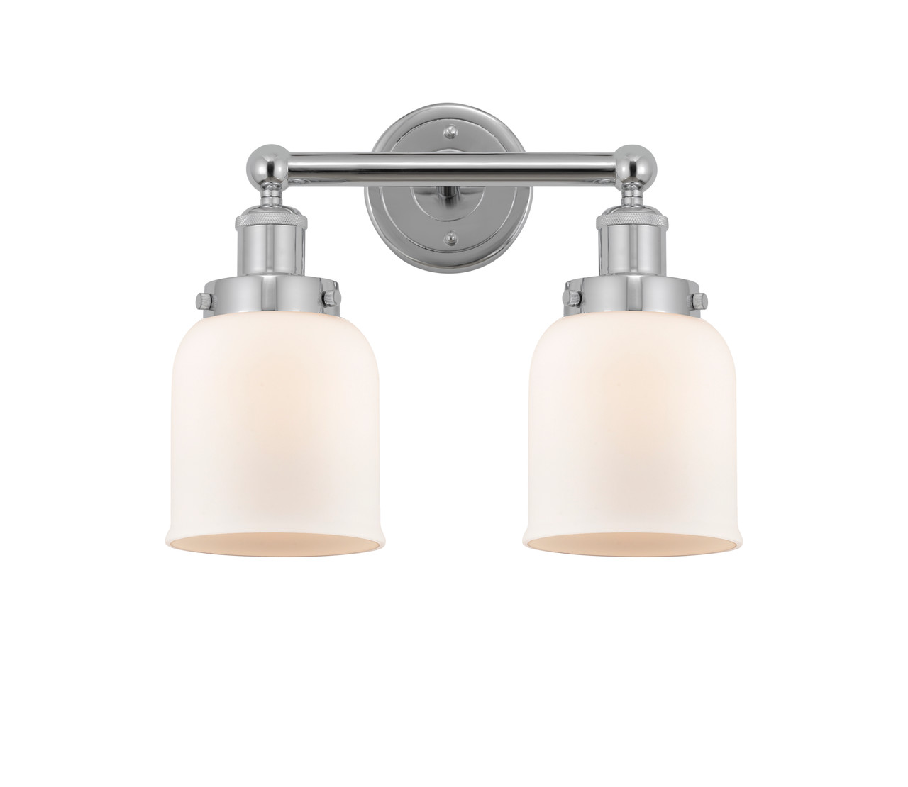 INNOVATIONS 616-2W-PC-G51 Bell 2 Light 15.5 inch Bath Vanity Light Polished Chrome