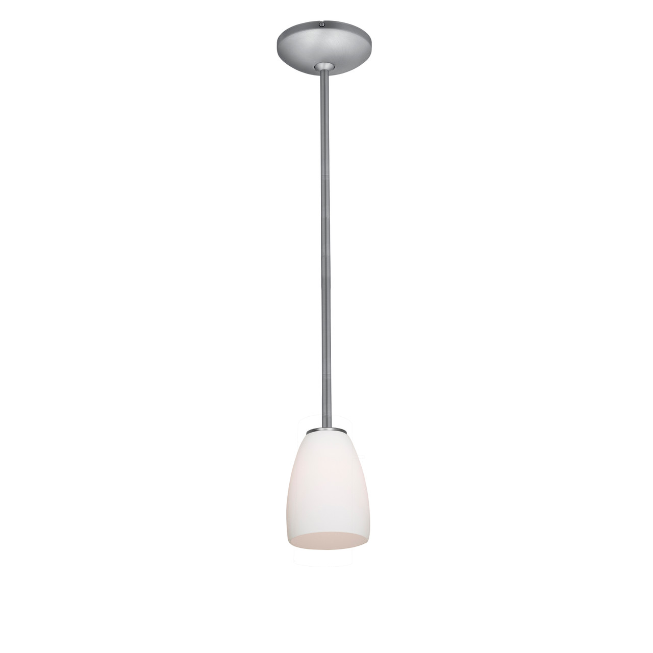 ACCESS Lighting 28069-1R-BS/AMB 1-Light Sherry Glass Pendant