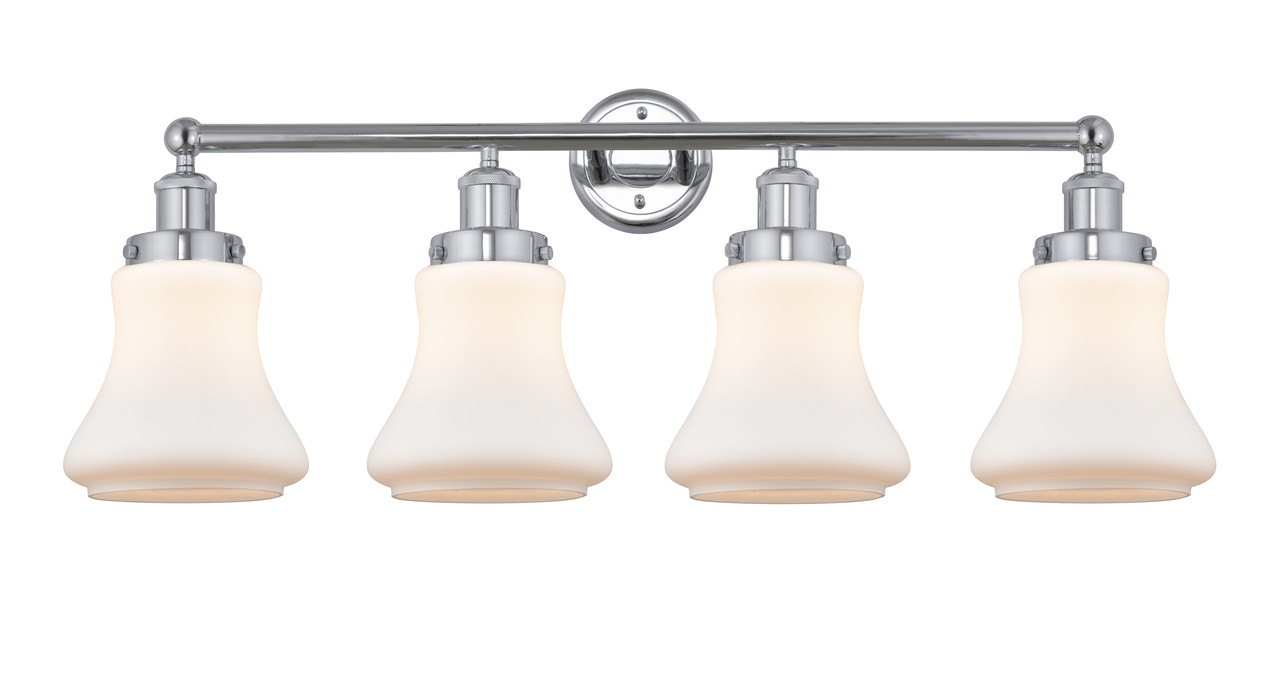 INNOVATIONS 616-4W-PC-G191 Bellmont 4 Light 33.5 inch Bath Vanity Light Polished Chrome