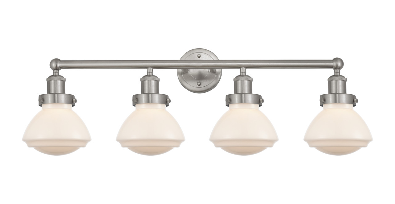 INNOVATIONS 616-4W-SN-G321 Olean 4 Light 33.5 inch Bath Vanity Light Brushed Satin Nickel