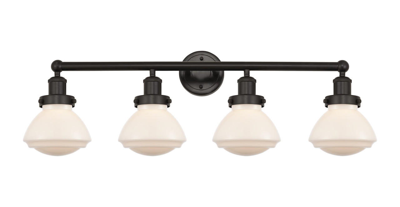 INNOVATIONS 616-4W-OB-G321 Olean 4 Light 33.5 inch Bath Vanity Light Oil Rubbed Bronze