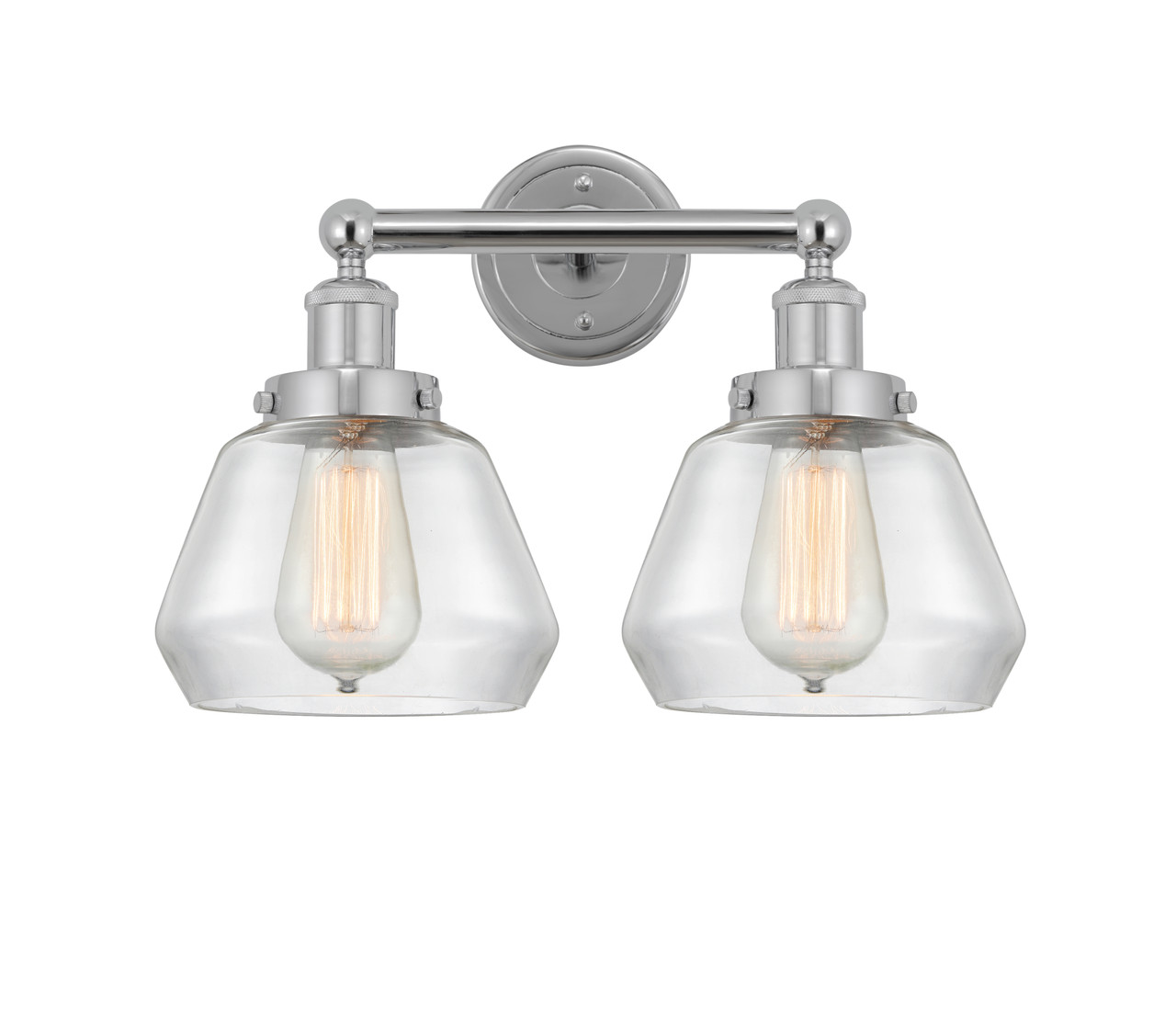 INNOVATIONS 616-2W-PC-G172 Fulton 2 Light 15.5 inch Bath Vanity Light Polished Chrome