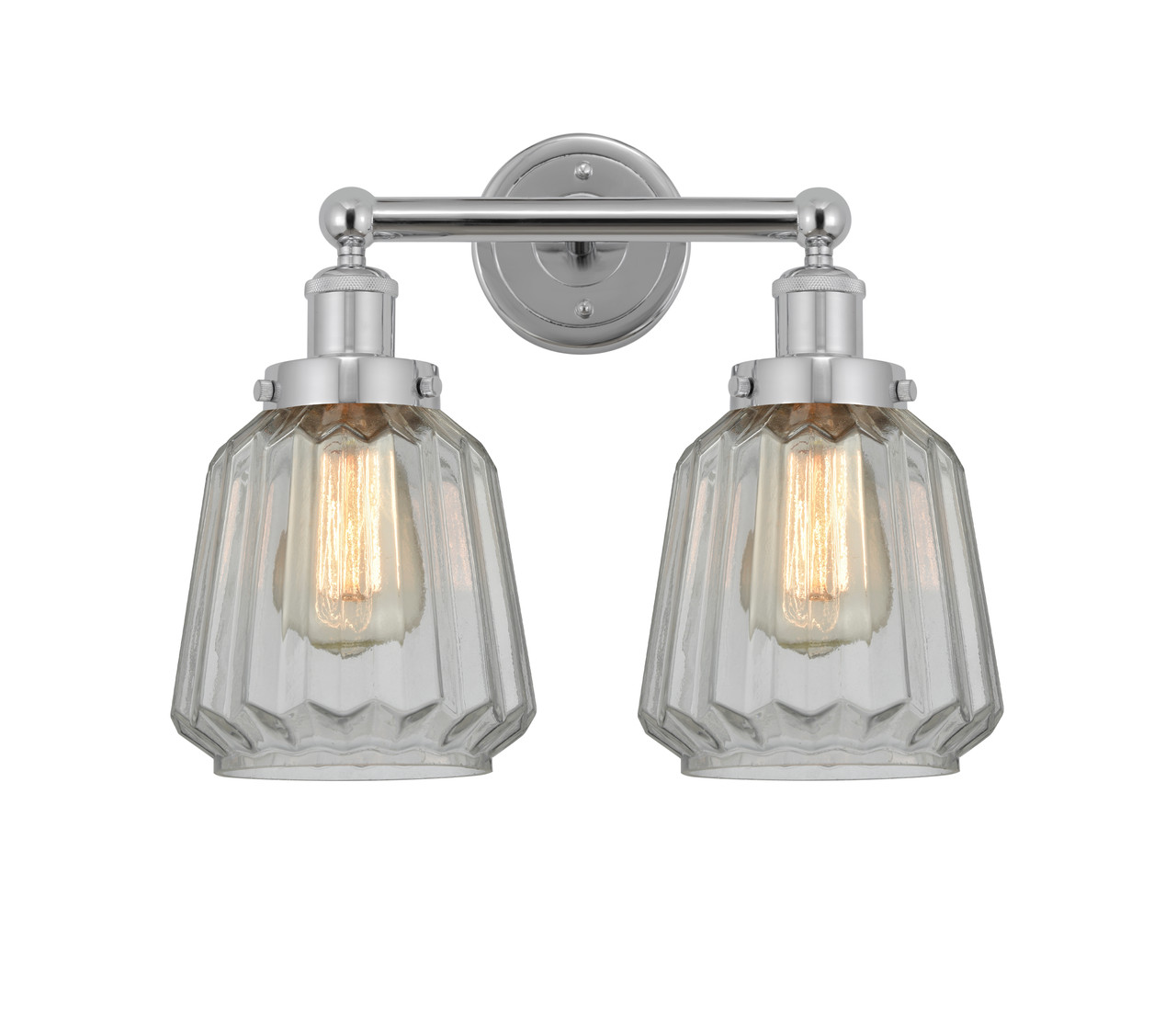 INNOVATIONS 616-2W-PC-G142 Chatham 2 Light 15.5 inch Bath Vanity Light Polished Chrome