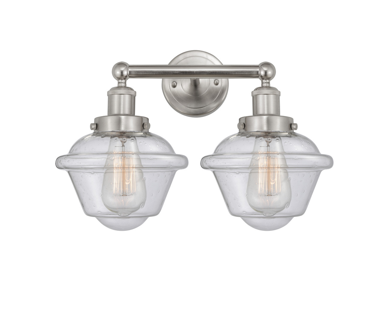 INNOVATIONS 616-2W-SN-G534 Oxford 2 Light 15.5 inch Bath Vanity Light Brushed Satin Nickel