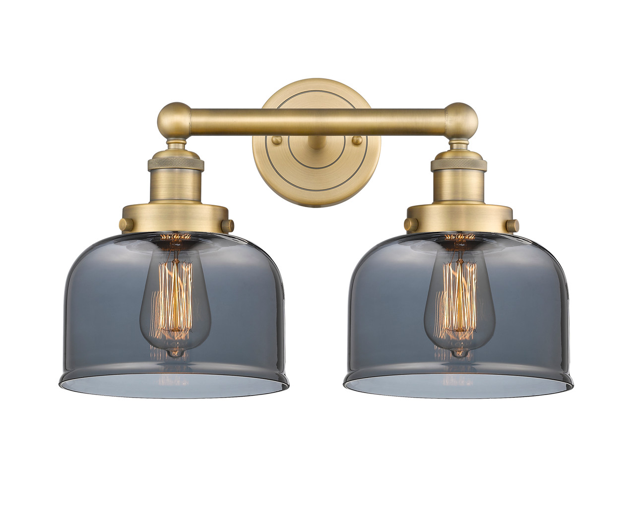 INNOVATIONS 616-2W-BB-G73 Bell 2 15.5 inch Bath Vanity Light Brushed Brass