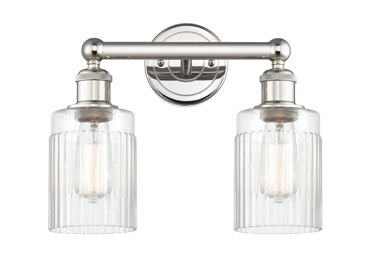 INNOVATIONS 616-2W-PN-G342 Hadley 2 13.5 inch Bath Vanity Light Polished Nickel