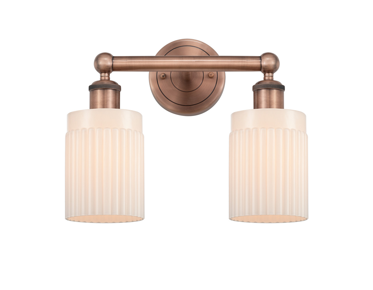 INNOVATIONS 616-2W-AC-G341 Hadley 2 13.5 inch Bath Vanity Light Antique Copper