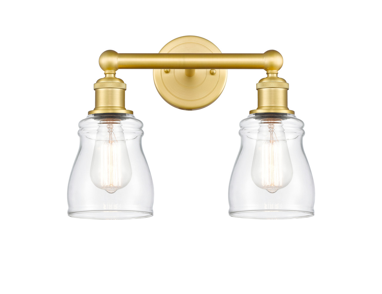 INNOVATIONS 616-2W-SG-G392 Ellery 2 13.75 inch Bath Vanity Light Satin Gold