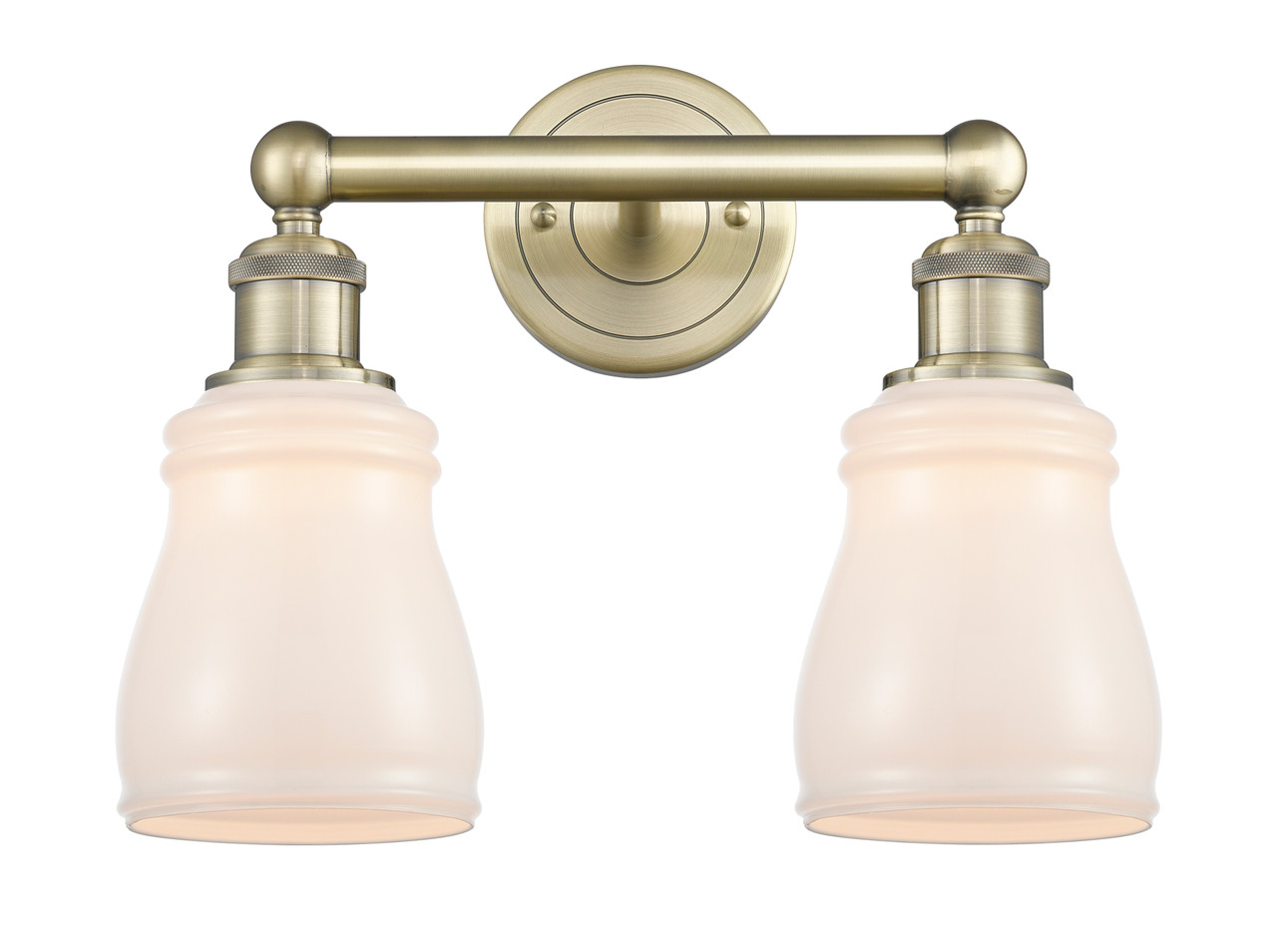 INNOVATIONS 616-2W-AB-G391 Ellery 2 13.75 inch Bath Vanity Light Antique Brass