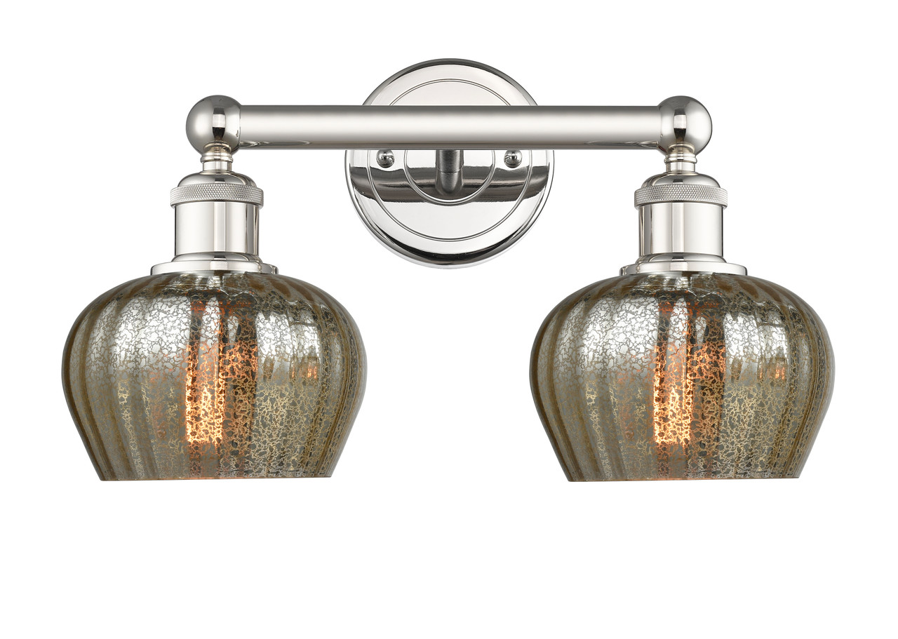 INNOVATIONS 616-2W-PN-G96 Fenton 2 15.5 inch Bath Vanity Light Polished Nickel