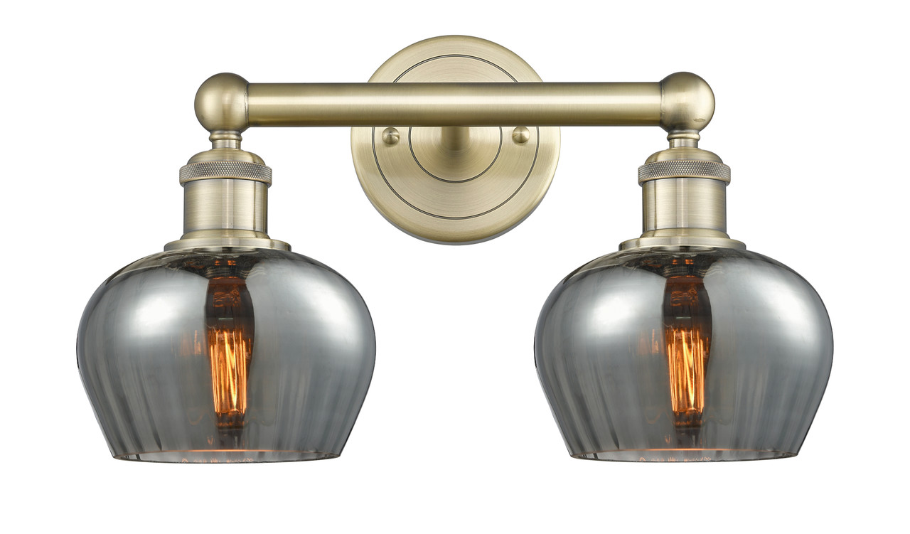 INNOVATIONS 616-2W-AB-G93 Fenton 2 15.5 inch Bath Vanity Light Antique Brass