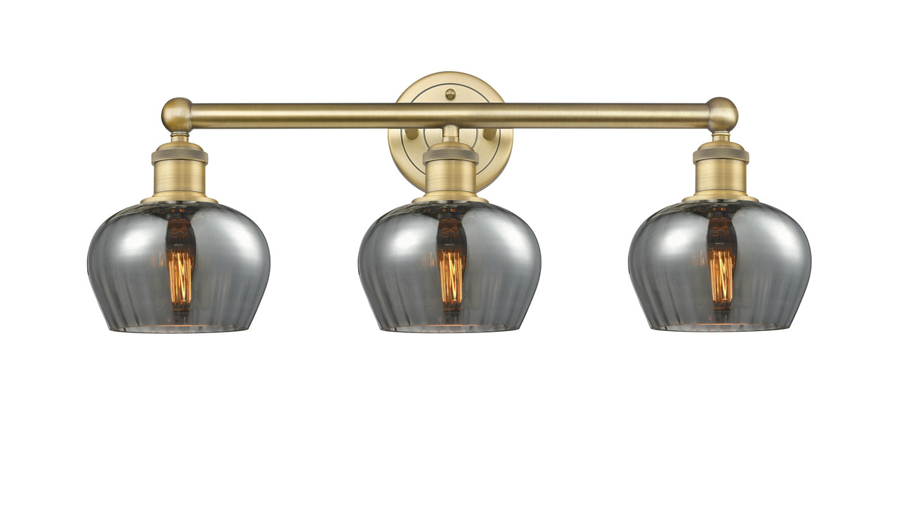 INNOVATIONS 616-3W-BB-G93 Fenton 3 24.5 inch Bath Vanity Light Brushed Brass