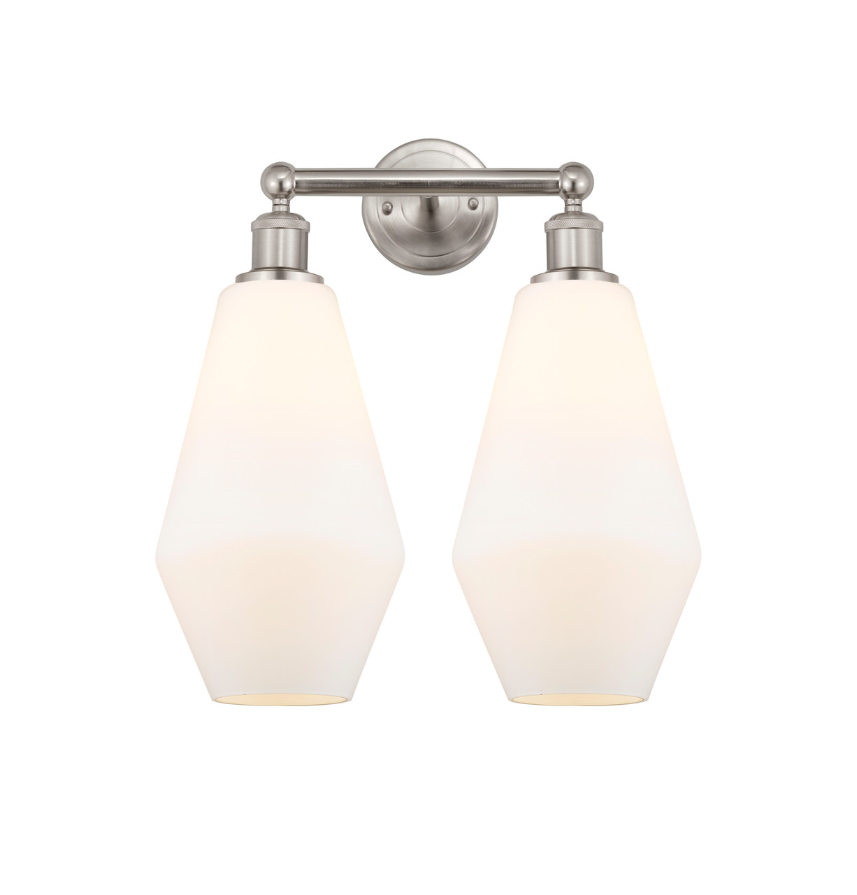 INNOVATIONS 616-2W-SN-G651-7 Cindyrella 2 16 inch Bath Vanity Light Satin Nickel