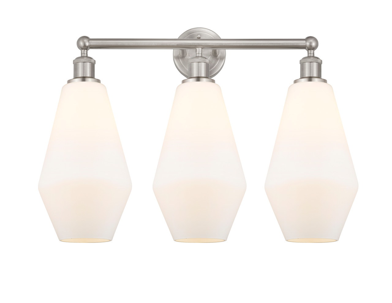 INNOVATIONS 616-3W-SN-G651-7 Cindyrella 3 25 inch Bath Vanity Light Satin Nickel