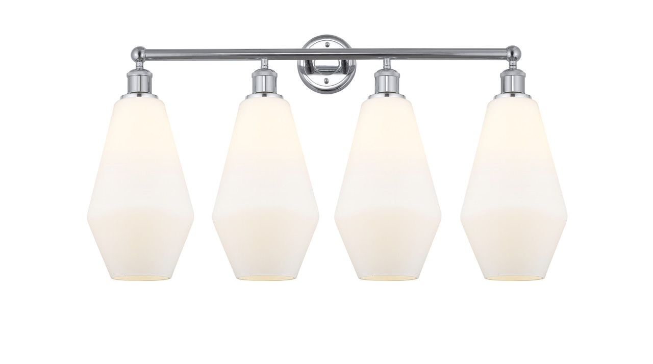 INNOVATIONS 616-4W-PC-G651-7 Cindyrella 4 34 inch Bath Vanity Light Polished Chrome