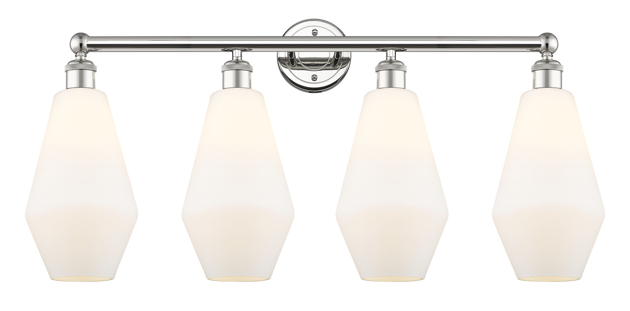 INNOVATIONS 616-4W-PN-G651-7 Cindyrella 4 34 inch Bath Vanity Light Polished Nickel