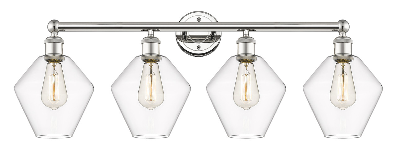 INNOVATIONS 616-4W-PN-G652-8 Cindyrella 4 35 inch Bath Vanity Light Polished Nickel