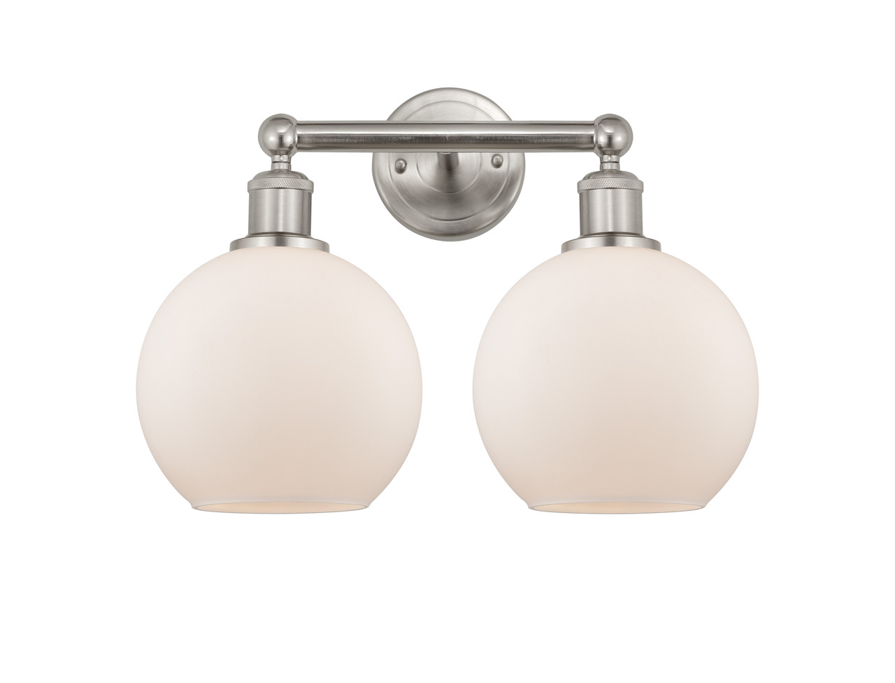 INNOVATIONS 616-2W-SN-G121-8 Athens 2 17 inch Bath Vanity Light Satin Nickel