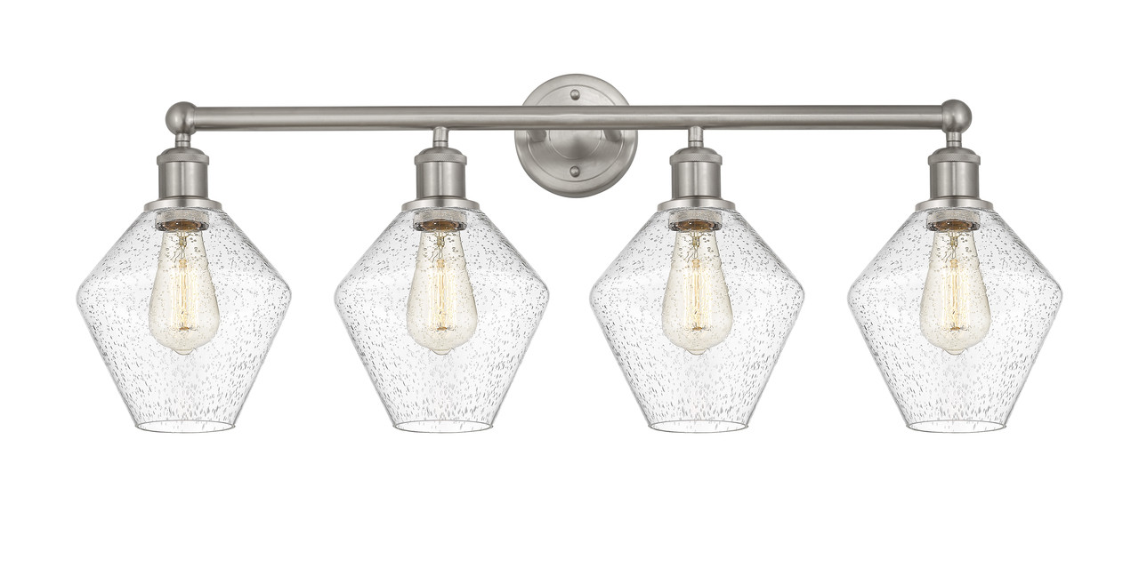 INNOVATIONS 616-4W-SN-G654-8 Cindyrella 4 35 inch Bath Vanity Light Satin Nickel